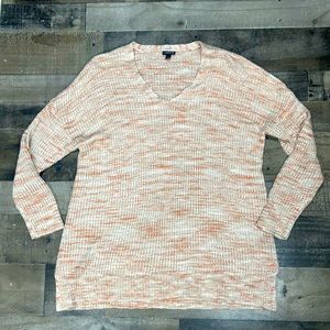 Torrid Long V-neck Knit Sweater Plus 2X Multicolor Lightweight Acrylic